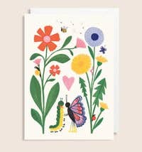 Load image into Gallery viewer, Greeting Card - Bugs in Love
