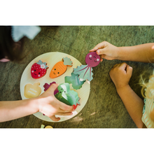 Load image into Gallery viewer, Happy Veggies Wooden Puzzle
