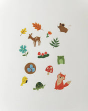 Load image into Gallery viewer, Woodland Friends Jumble Washi Stickers
