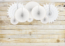 Load image into Gallery viewer, Large Paper Fan 53 cm - White
