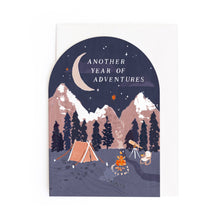 Load image into Gallery viewer, Another Year of Adventures Card | Male Birthday Cards | Camp
