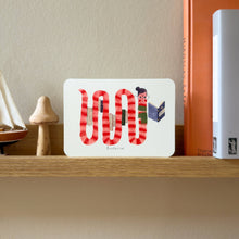 Load image into Gallery viewer, Oldfield Design Co Greetings Card - Bookworm
