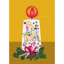 Load image into Gallery viewer, Candle Dove Christmas Card by Hutch Cassidy
