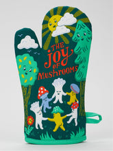 Load image into Gallery viewer, The Joy Of Mushrooms Oven Mitt
