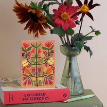 Load image into Gallery viewer, Pink Floral Arrangement | Everyday greetings card | Autumn

