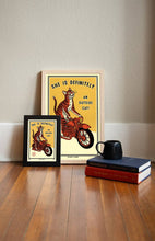 Load image into Gallery viewer, Ravi Zupa Art Print - Outside Cat
