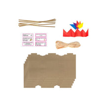 Load image into Gallery viewer, Kraft Brown Christmas Cracker Making Kit (6)
