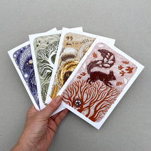 Load image into Gallery viewer, Greetings Card - Squirrel in the Treetops
