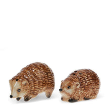 Load image into Gallery viewer, Ceramic Salt &amp; Pepper Shakers - Hedgehog
