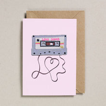 Load image into Gallery viewer, Patch Cards  Love Songs Mix Tape
