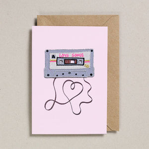 Patch Cards  Love Songs Mix Tape