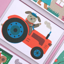 Load image into Gallery viewer, A7 Mini Greeting Card - Tractor
