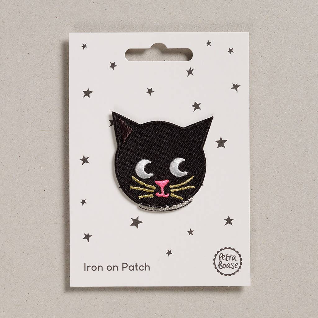 Iron on Patch  - Cat - Petra Boase