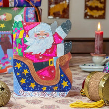 Load image into Gallery viewer, Christmas Card - Magic Santa Sleigh by Hutch Cassidy
