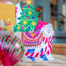 Load image into Gallery viewer, Christmas Card - Magical Polar Bear by Hutch Cassidy
