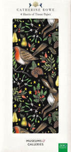 Christmas Tissue Paper - Christmas Garden by Catherine Rowe