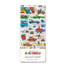 Load image into Gallery viewer, Richard Scarry Tissue Paper - Busytown Cars

