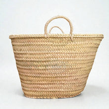 Load image into Gallery viewer, Handwoven Natural Palm Leaf Baskets  - Large
