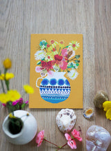 Load image into Gallery viewer, Brie Harrison Greetings Card - Festival Flowers
