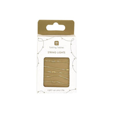 Load image into Gallery viewer, Talking Tables Gold LED String Lights - 3m
