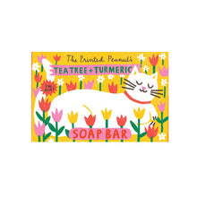 Load image into Gallery viewer, Tea Tree &amp; Turmeric Natural Handmade Soap Bar
