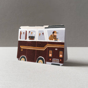 Oldfield Design Co Greetings Card - Campervan No.2