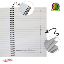 Load image into Gallery viewer, 3D LiveLife 80 Page Notebooks - Great White Sharks
