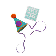 Load image into Gallery viewer, Brights Customisable Felt Party Hat
