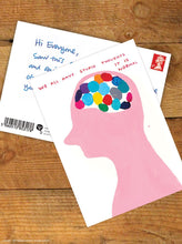 Load image into Gallery viewer, A6 Art Postcard By David Shrigley - Stupid Thoughts
