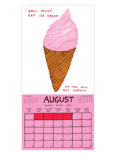 Load image into Gallery viewer, David Shrigley Wall Calendar 2026
