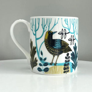 Dawn Chorus Fine Bone China Mug by Lush Designs