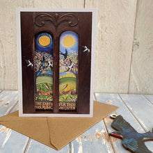 Load image into Gallery viewer, Driftwood Design Greetings Card - The Earth Has Music
