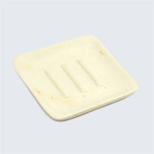 Load image into Gallery viewer, Aarven Soapstone Natural Square Soap Dish
