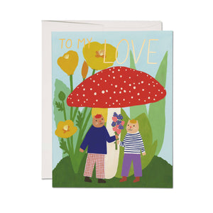 My Love - Greetings Card