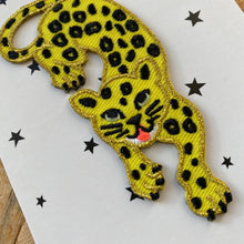 Load image into Gallery viewer, Iron on Patch  - Leopard by Petra Boase
