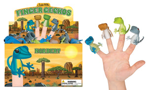 FINGER PUPPET - FINGER GECKOS