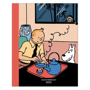 Tintin Desk Diary 2025