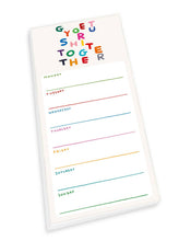 Load image into Gallery viewer, David Shrigley Weekly Planner - Get Your Shit Together
