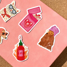 Load image into Gallery viewer, Hot Stuff Chilli Vinyl Sticker
