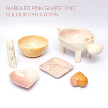 Load image into Gallery viewer, Aarven Soapstone Natural Square Soap Dish
