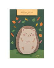 Load image into Gallery viewer, Hedgehog Die Cut Single Sticky Notes
