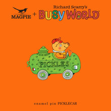 Load image into Gallery viewer, Magpie - Richard Scarry Picklecar Enamel Pin
