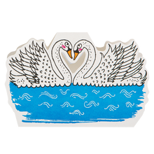 Load image into Gallery viewer, Two Swans - Cut-out Cards

