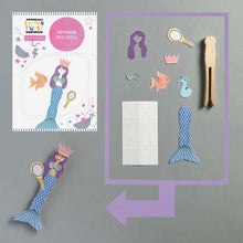 Load image into Gallery viewer, Make Your Own Mermaid Peg Doll
