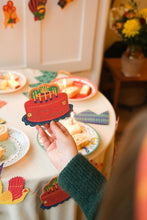 Load image into Gallery viewer, East End Press C6 Greeting Card - Cake Party

