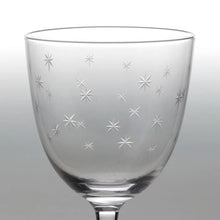 Load image into Gallery viewer, Etched Star Wine Glasses - Set of 2 - 250ml
