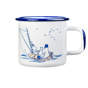 Moomin Enamel Mug 0.37L - Sailors