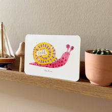 Load image into Gallery viewer, Oldfield Design Co New Home Card  -  Walk in the Rain - New Home Snail
