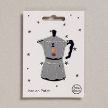 Load image into Gallery viewer, Iron on Patch  - Moka Pot- Petra Boase
