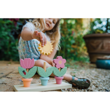 Load image into Gallery viewer, Stacking Wooden Flower Pots
